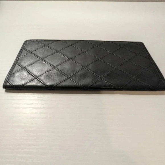 Authentic Chanel Quilted Leather Long Wallet - Picture 1 of 11
